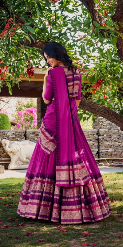 LNB 1902 Red Color Chanderi Plain With Zari Weaving Work Lehenga Choli Wedding, Party, Festive, Events Etc. Delivery 4-6 Working Days Rs 2099 | Lehenga, Bollywood Lehenga, Creative Lehenga, Designer Lehenga, Embroidered Lehenga, Party Wear Lehenga