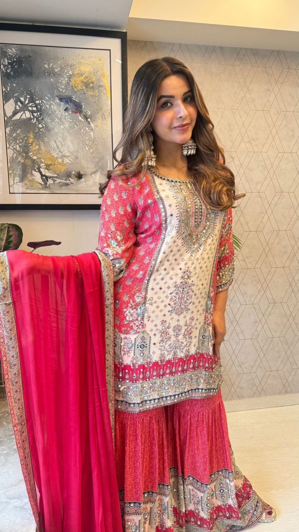 LG 1987 Sky Blue Color Roman Silk Sequence Embroidery Work Salwar Suit Casual, Wedding, Festive, Events . Expected Delivery  4-6 Working Days @1949/- only      | Jump Suits, Salwar suit, Casual Suits, Creative suits, Designer Suits, Palazzo Suits, Party Wear Suits, Patiala Suits, Straight Suits