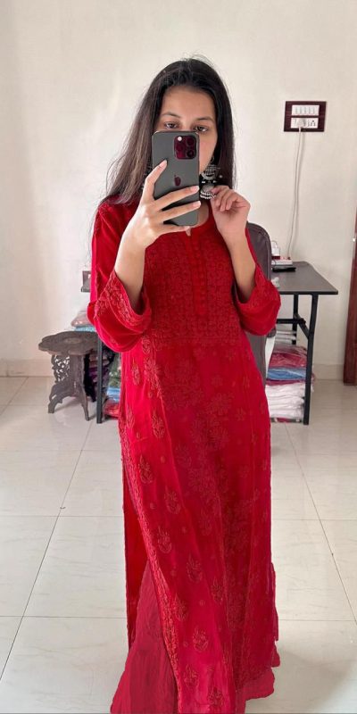 BE 354 Red Color Georgette With Embroidery Work Salwar Suit Casual, Wedding, Festive, Events . Expected Delivery 4-6 Working Days @1899/- only | Jump Suits, Salwar suit, Casual Suits, Creative suits, Designer Suits, Palazzo Suits, Party Wear Suits, Patiala Suits, Straight Suits