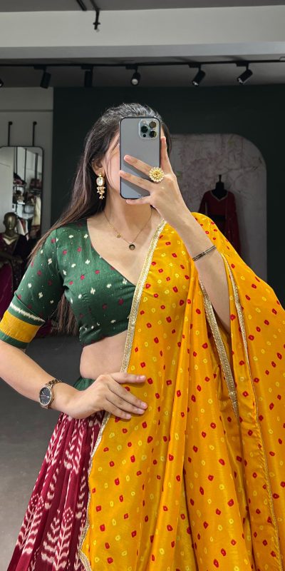 LNB 1200 Red Color Tushar Silk Print With Foil Work Lehenga Choli Wedding, Party, Festive, Events Etc. Delivery 4-6 Working Days Rs 3199 | Lehenga, Bollywood Lehenga, Creative Lehenga, Designer Lehenga, Embroidered Lehenga, Party Wear Lehenga