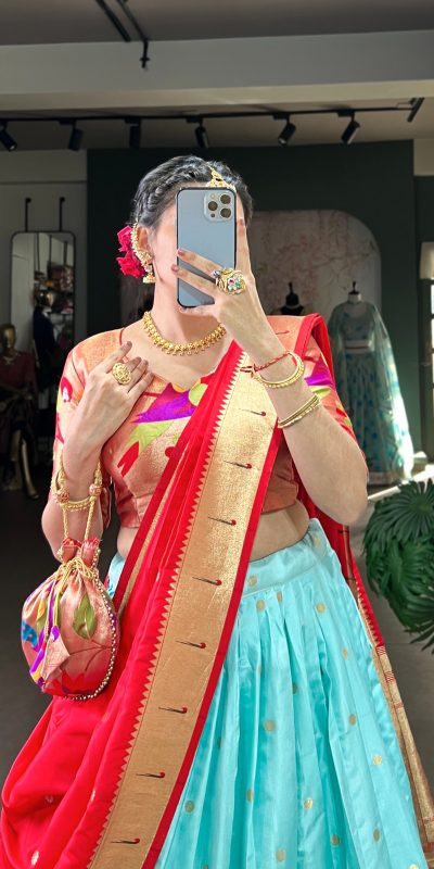 LNB 2006 Sky Blue Color Jacquard Silk Weaving Zari Work Lace Touch Up Lehenga Choli Wedding, Party, Festive, Events Etc. Delivery 4-6 Working Days Rs 3499 | Lehenga, Bollywood Lehenga, Creative Lehenga, Designer Lehenga, Embroidered Lehenga, Party Wear Lehenga