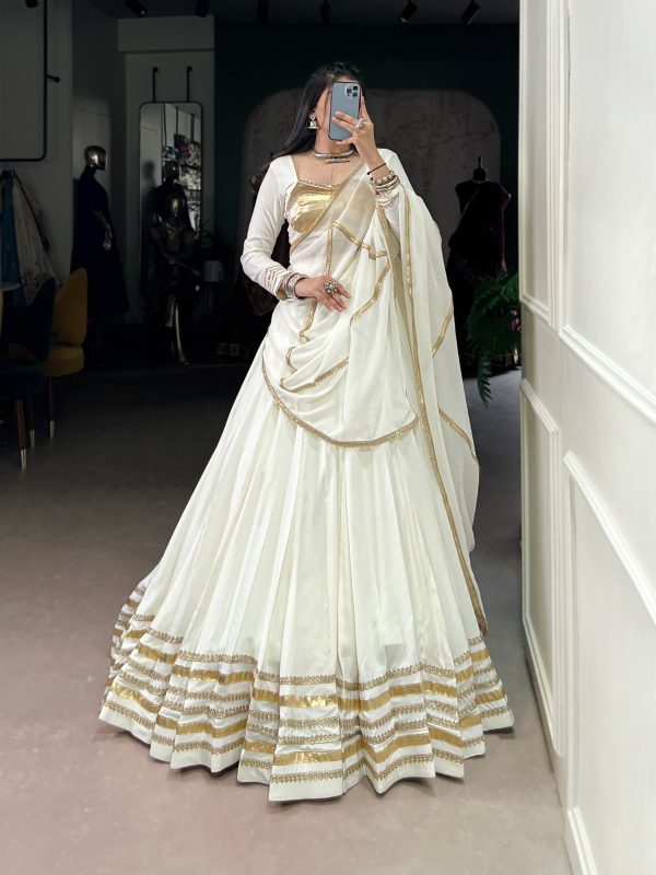 LNB 1605 White Color Pure Rayon Lace Touch Up Lehenga Choli Wedding, Party, Festive, Events Etc. Delivery 4-6 Working Days Rs 3199 | Lehenga, Bollywood Lehenga, Creative Lehenga, Designer Lehenga, Embroidered Lehenga, Party Wear Lehenga