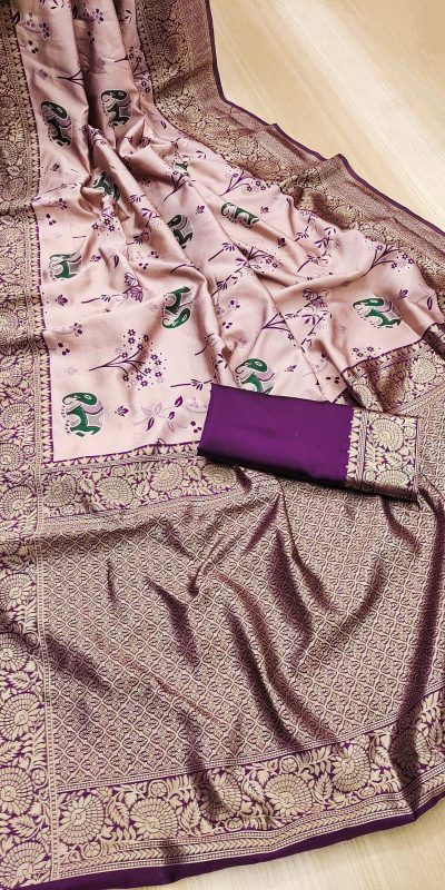 KP 6004 Wine Soft Lichi Silk Jacquard Work With Designer Work Saree. Grab it for ₹1499. Delivery 4-6 Working Days. Shop now. | Sarees, Bollywood Sarees, Creative Sarees, Designer Sarees, Embroidered Sarees, Ethnic Saree, Modern Digital sarees, Party Wear Sarees