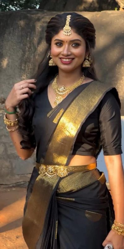 KP 5095 Butti Black Color Jacquard With Designer Work All Over Saree . Exclusive Offer ₹1344. Delivery 4-6 Working Days. Shop now. | Sarees, Bollywood Sarees, Creative Sarees, Designer Sarees, Embroidered Sarees, Ethnic Saree, Modern Digital sarees, Party Wear Sarees