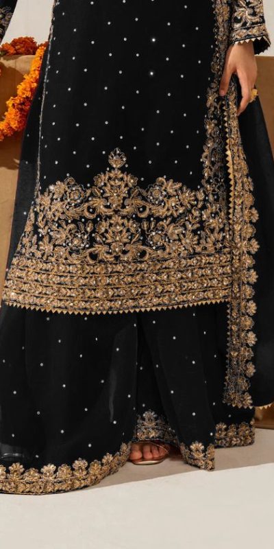 RTC 5901 Black Faux Georgette Salwar Suit Perfect for Wedding, Party, Raksha Bandhan, Eid, Pooja –. Introductory Price ₹2449. Delivery 4-6 Working Days. | Jump Suits, Salwar suit, Casual Suits, Creative suits, Designer Suits, Palazzo Suits, Party Wear Suits, Patiala Suits, Straight Suits