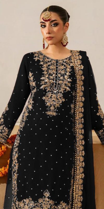 RTC 5901 Black Faux Georgette Salwar Suit Perfect for Wedding, Party, Raksha Bandhan, Eid, Pooja –. Introductory Price ₹2449. Delivery 4-6 Working Days. | Jump Suits, Salwar suit, Casual Suits, Creative suits, Designer Suits, Palazzo Suits, Party Wear Suits, Patiala Suits, Straight Suits