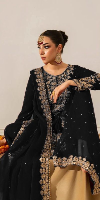 RTC 5901 Black Faux Georgette Salwar Suit Perfect for Wedding, Party, Raksha Bandhan, Eid, Pooja –. Introductory Price ₹2449. Delivery 4-6 Working Days. | Jump Suits, Salwar suit, Casual Suits, Creative suits, Designer Suits, Palazzo Suits, Party Wear Suits, Patiala Suits, Straight Suits