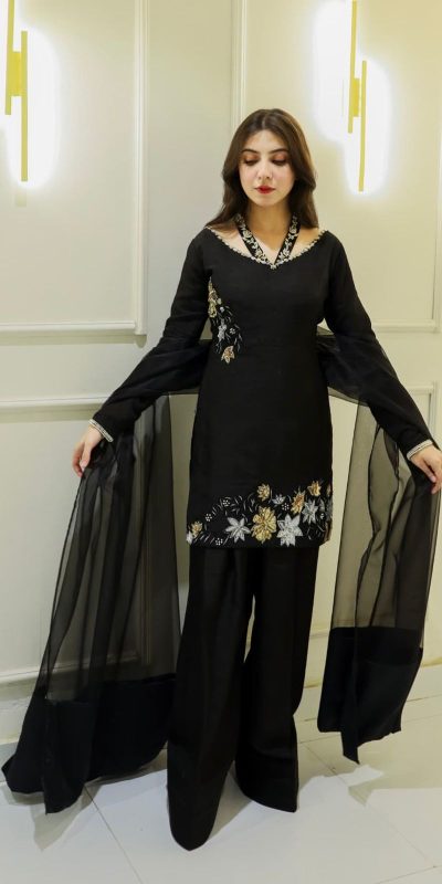 NSR 856 Black in Natural Crep Silk With Embroidery Sequence Work with Full Sleeve Lace Work & Lace Border Salwar Suit . Get it for ₹1799. Delivery 4-6 | Jump Suits, Tops & Bottoms, Track Suits, Salwar suit, Casual Suits, Creative suits, Designer Suits, Palazzo Suits, Party Wear Suits, Patiala Suits, Straight Suits, Trendy Wear