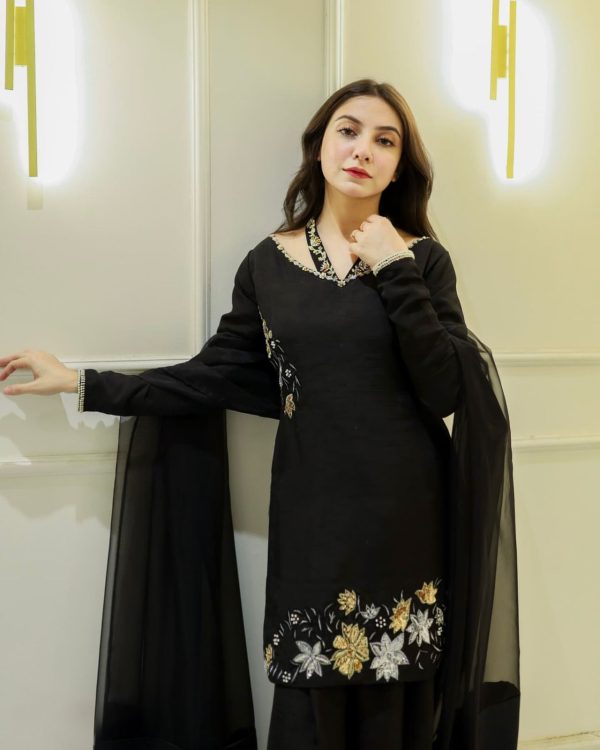 NSR 856 Black in Natural Crep Silk With Embroidery Sequence Work with Full Sleeve Lace Work & Lace Border Salwar Suit . Get it for ₹1799. Delivery 4-6 | Jump Suits, Tops & Bottoms, Track Suits, Salwar suit, Casual Suits, Creative suits, Designer Suits, Palazzo Suits, Party Wear Suits, Patiala Suits, Straight Suits, Trendy Wear