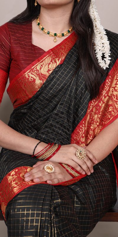 YNF 7405 Black Poly Cotton With Zari Work Saree . Wedding, Party, Festive, Events Now at just ₹1449. Delivery 4-6 Working Days. Shop now. | Sarees, Bollywood Sarees, Creative Sarees, Designer Sarees, Embroidered Sarees, Ethnic Saree, Modern Digital sarees, Party Wear Sarees