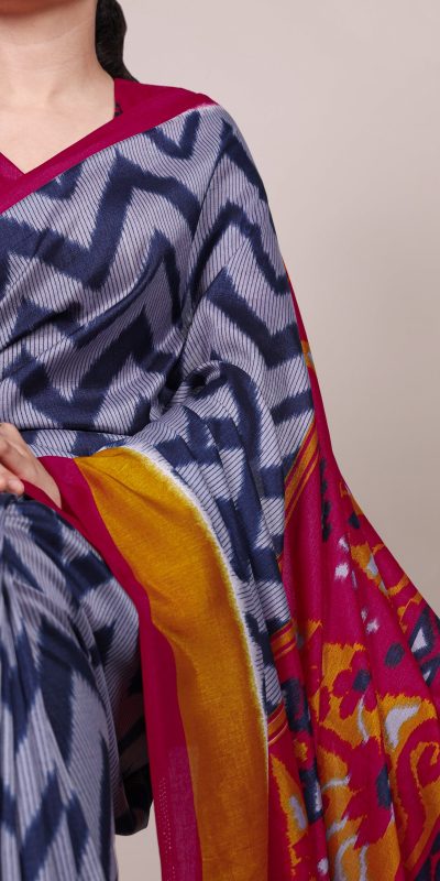 YNF 7043 Black Color Tasar Silk Printed With Designer Work Saree. Festive Deal ₹1549. Delivery 4-6 Working Days. Shop now. | Sarees, Bollywood Sarees, Creative Sarees, Designer Sarees, Embroidered Sarees, Ethnic Saree, Modern Digital sarees, Party Wear Sarees