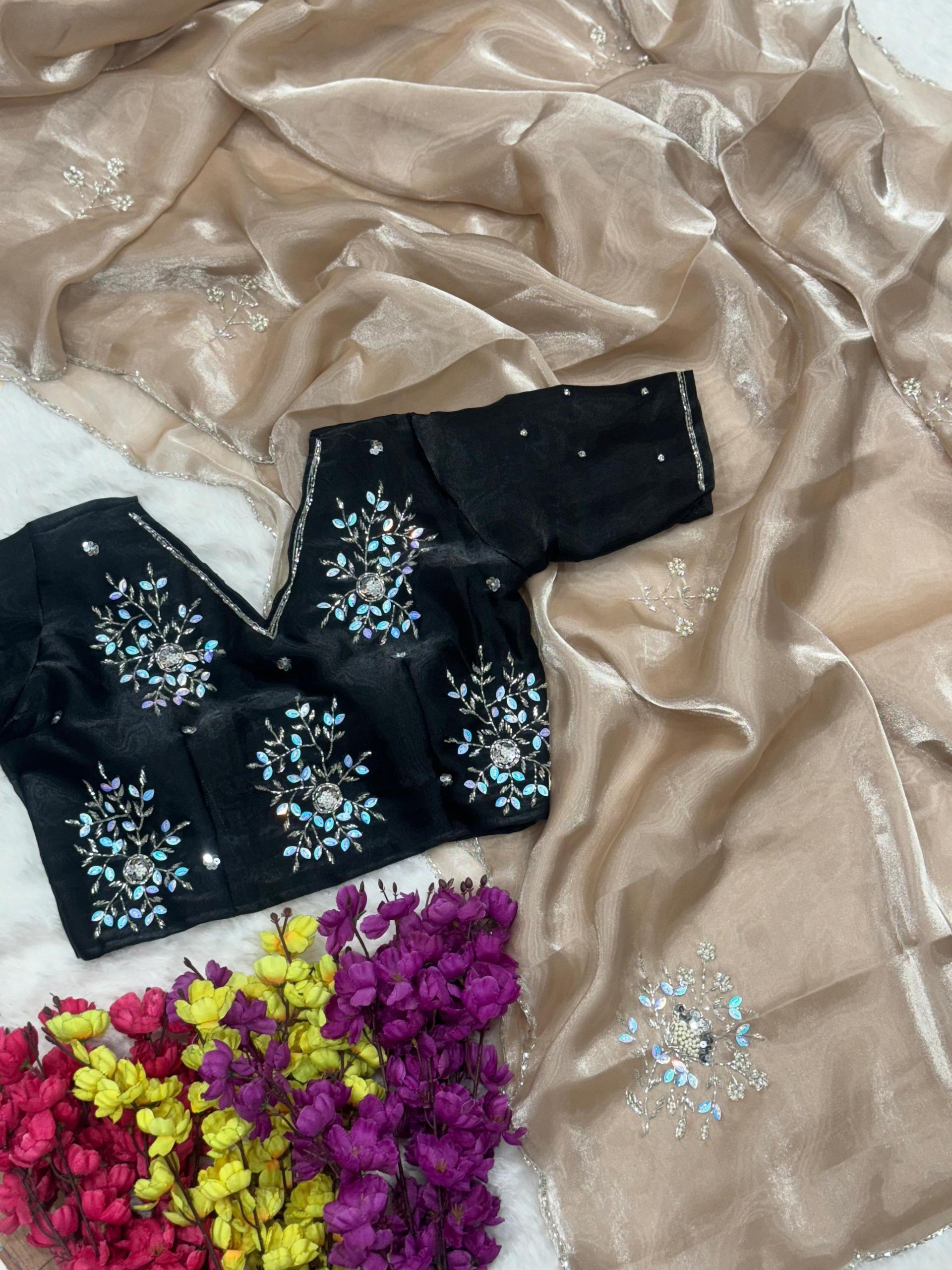 AC JIYA Chiku Soft Jimmy Chuu with Lace Border & Lace Work Saree . Available at ₹3049 only. Delivery 4-6 Working Days. Shop now. | Sarees, Bollywood Sarees, Creative Sarees, Designer Sarees, Embroidered Sarees, Ethnic Saree, Modern Digital sarees, Party Wear Sarees