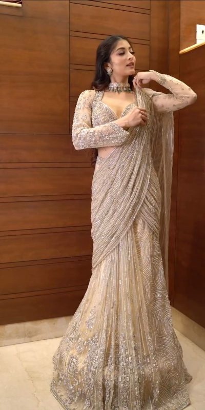 LG 1956 Cream Butterfly Net Saree Perfect for Wedding, Party, Festival Celebrations, Holi, Baisakhi . Special Price ₹2499. Delivery 4-6 Working Days | Sarees, Bollywood Sarees, Creative Sarees, Designer Sarees, Embroidered Sarees, Ethnic Saree, Modern Digital sarees, Party Wear Sarees