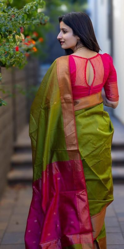 KP 6011 Green Color Soft Lichi Silk Jacquard Designer Work Saree Introductory Price ₹1449. Delivery 4-6 Working Days. Shop now. | Sarees, Bollywood Sarees, Creative Sarees, Designer Sarees, Embroidered Sarees, Ethnic Saree, Modern Digital sarees, Party Wear Sarees