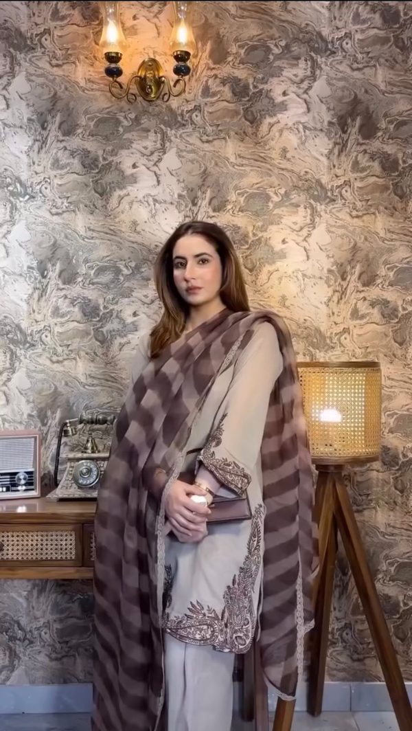 ZSR 3127 Grey in Fox Georgette With Embroidery Thread Work With Full Sleeve Embroidery Work Salwar Suit . Exclusive Offer ₹1999. | Jump Suits, Tops & Bottoms, Track Suits, Salwar suit, Casual Suits, Creative suits, Designer Suits, Palazzo Suits, Party Wear Suits, Patiala Suits, Straight Suits, Trendy Wear