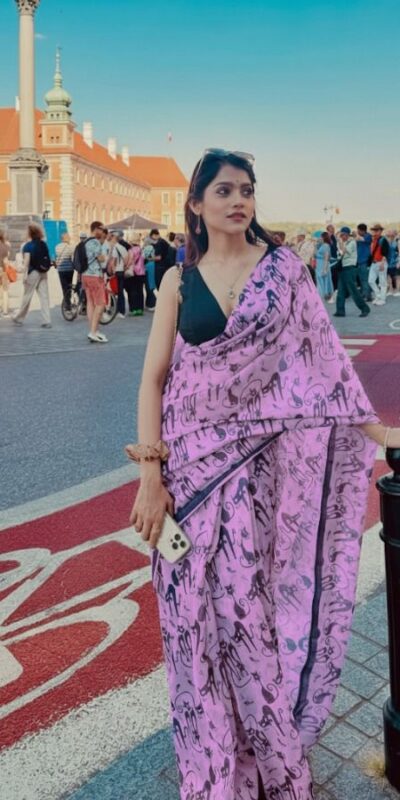 BT 432 Lavender Color Soft Cotton Digital Print Lace Work Saree . Special Price ₹1349. Delivery 4-6 Working Days. Shop now. | Sarees, Bollywood Sarees, Creative Sarees, Designer Sarees, Embroidered Sarees, Ethnic Saree, Modern Digital sarees, Party Wear Sarees