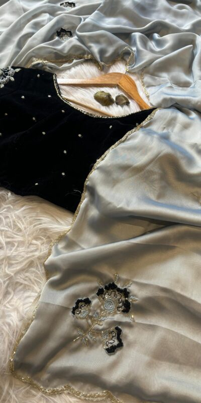 AC AZAELEA Light Grey Rangoli Silk Lace Work & Resham Work Saree with . Exclusive Offer ₹2549. Delivery 4-6 Working Days. Shop now. | Sarees, Bollywood Sarees, Creative Sarees, Designer Sarees, Embroidered Sarees, Ethnic Saree, Modern Digital sarees, Party Wear Sarees