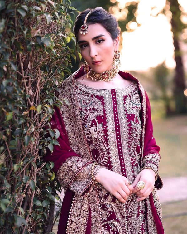 SRK 5297 Maroon Heavy Faux Georgette With Chain Stitch Embroidery Sequence Work Salwar Suit Wedding, Party, Festive, Events, 4-6 Working Days At 2399 | Jump Suits, Salwar suit, Casual Suits, Creative suits, Designer Suits, Palazzo Suits, Party Wear Suits, Patiala Suits, Straight Suits