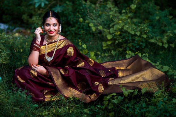 KP 3035 Maroon Soft Lichi Silk Saree Perfect for Wedding, Party, Housewarming, Raksha Bandhan, Family Gatherings . Exclusive Offer ₹1399. Delivery | Sarees, Bollywood Sarees, Creative Sarees, Designer Sarees, Embroidered Sarees, Ethnic Saree, Modern Digital sarees, Party Wear Sarees