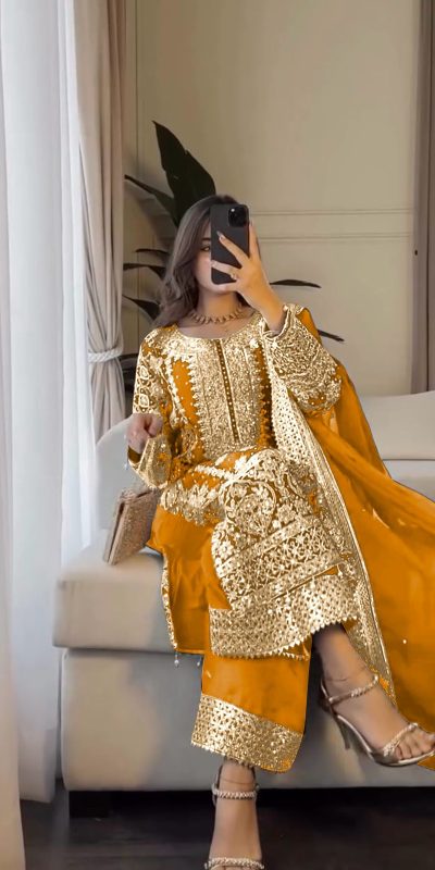 SR 1654 Maroon in Faux Georgette With Heavy Embroidery Sequence Work Wedding, Party, Festive, Events Special 4-6 Working Days At 2599/- Only | Jump Suits, Salwar suit, Casual Suits, Creative suits, Designer Suits, Palazzo Suits, Party Wear Suits, Patiala Suits, Straight Suits