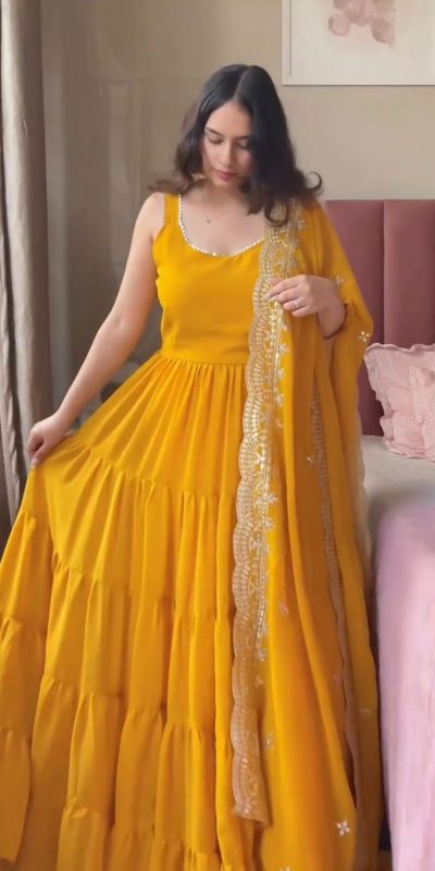 RTC 5925 Mustard Faux Georgette Salwar Suit Perfect for Wedding, Party, Eid, Cultural Events, Traditional Day . Exclusive Offer ₹2099. Delivery 4-6 | Jump Suits, Tops & Bottoms, Track Suits, Salwar suit, Casual Suits, Creative suits, Designer Suits, Palazzo Suits, Party Wear Suits, Patiala Suits, Straight Suits, Trendy Wear