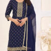 INLI Muskaan Navy Blue in Rayon Lace Work & Embroidery Work Salwar Suit. Festive Deal ₹1949. Delivery 4-6 Working Days. Shop now. | Jump Suits, Salwar suit, Casual Suits, Creative suits, Designer Suits, Palazzo Suits, Party Wear Suits, Patiala Suits, Straight Suits