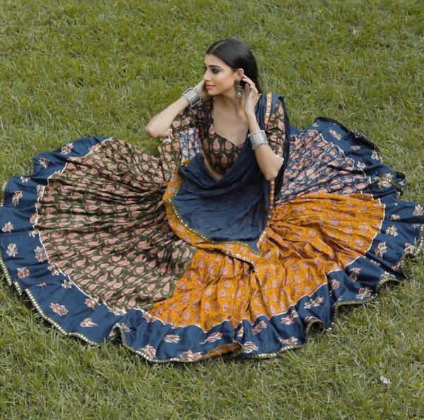 LG 648 Navy Blue Color Rayon Printed Mirror Work Lehenga Choli in Introductory Price ₹1999. Delivery 4-6 Working Days. Shop now. | Lehenga, Bollywood Lehenga, Creative Lehenga, Designer Lehenga, Embroidered Lehenga, Party Wear Lehenga