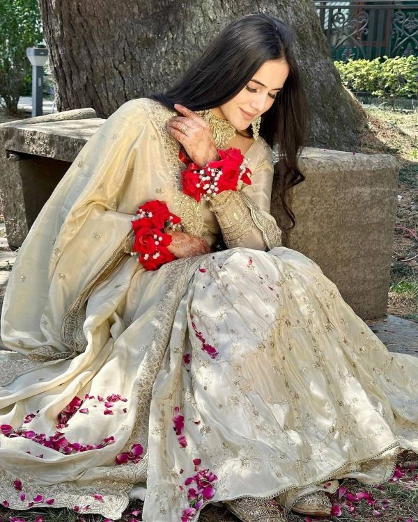 SRK 5172 Off White Chinnon Silk With Heavy Embroidery Sequence Work And Full Sleeve Salwar Suit Wedding, Party, Festive, Events, 4-6 Working Days At 2049 | Jump Suits, Tops & Bottoms, Track Suits, Salwar suit, Casual Suits, Creative suits, Designer Suits, Palazzo Suits, Party Wear Suits, Patiala Suits, Straight Suits, Trendy Wear