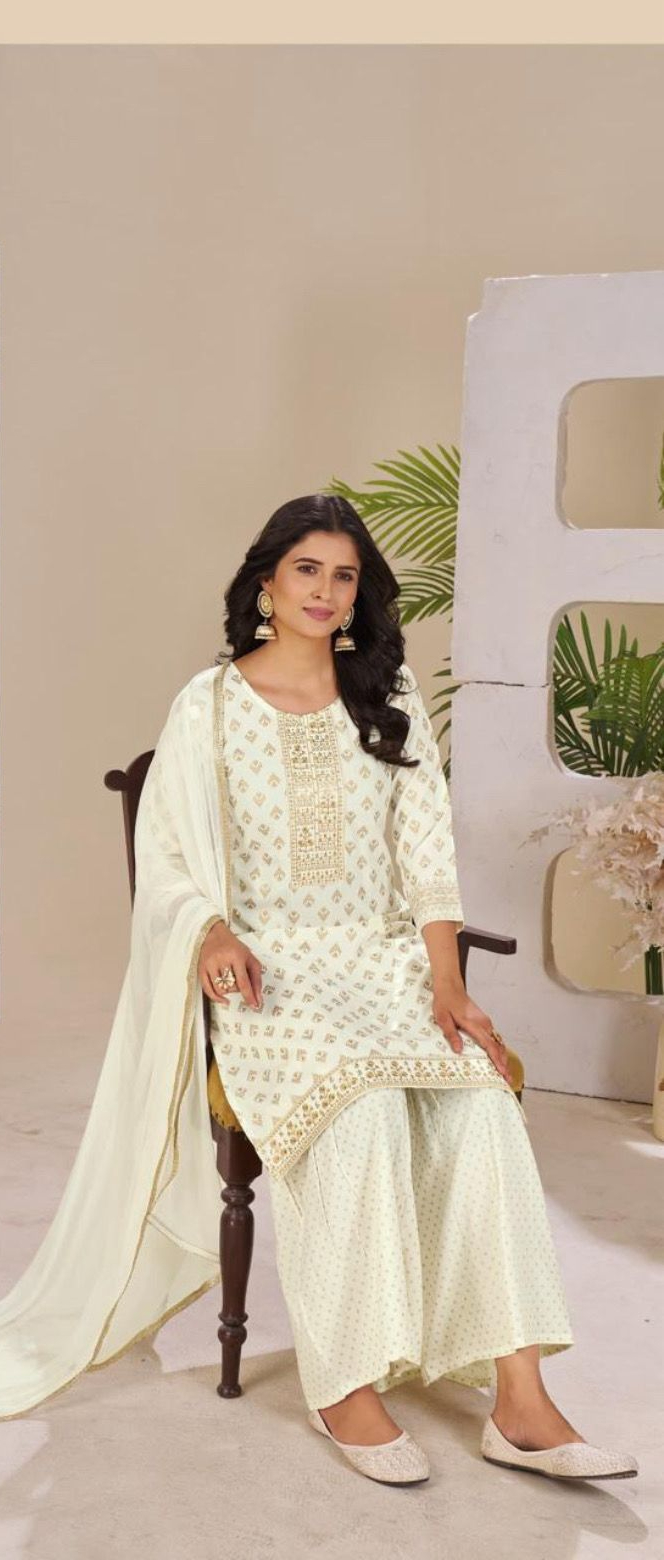 INLI Muskaan Off White in Rayon Lace Work & Embroidery Work Salwar Suit. Festive Deal ₹1949. Delivery 4-6 Working Days. Shop now. | Jump Suits, Salwar suit, Casual Suits, Creative suits, Designer Suits, Palazzo Suits, Party Wear Suits, Patiala Suits, Straight Suits