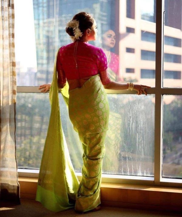 KP 5005 Parrot Green Soft Lichi Silk Cloth. Saree with Lace Border & Lace Work. Get it for ₹1399. Delivery 4-6 Working Days. Shop now. | Sarees, Bollywood Sarees, Creative Sarees, Designer Sarees, Embroidered Sarees, Ethnic Saree, Modern Digital sarees, Party Wear Sarees