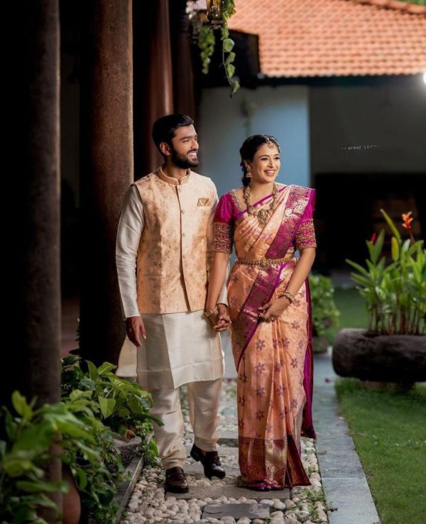 KP 4038 Peach Color Soft Lichi Silk With Lace Work & Lace Border. Saree Price ₹1449 Best. Delivery 4-6 Working Days. Shop now. | Sarees, Bollywood Sarees, Creative Sarees, Designer Sarees, Embroidered Sarees, Ethnic Saree, Modern Digital sarees, Party Wear Sarees