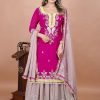 SRK 5260 Pink Faux Georgette With 5mm Embroidery Sequence Work Perfect for Wedding, Party, Karwa Chauth, Ethnic Day, Baisakhi Beast Price At 2149/- Only | Jump Suits, Salwar suit, Casual Suits, Creative suits, Designer Suits, Palazzo Suits, Party Wear Suits, Patiala Suits, Straight Suits