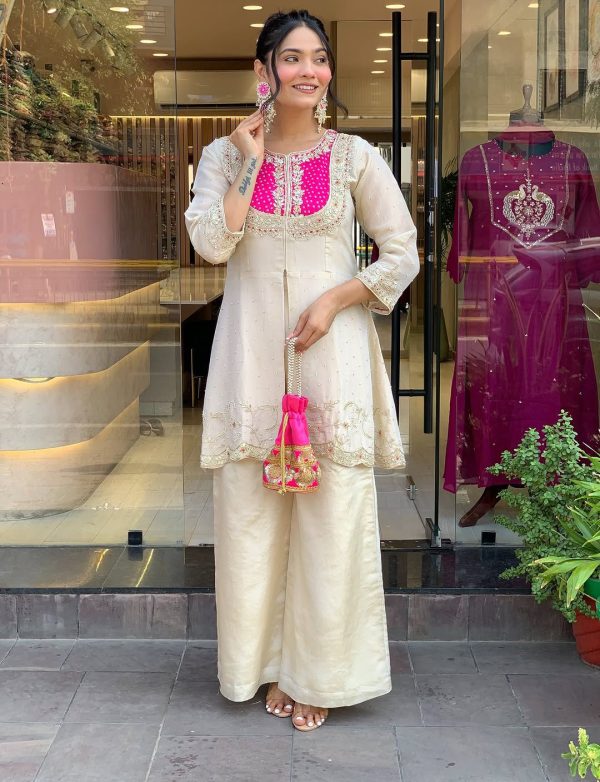 SRK 5277 Pink Mal Cotton With Embroidery Work & Bead Work Salwar Suit . Affordable Price ₹1799. Delivery 4-6 Working Days. Shop now. | Jump Suits, Salwar suit, Casual Suits, Creative suits, Designer Suits, Palazzo Suits, Party Wear Suits, Patiala Suits, Straight Suits