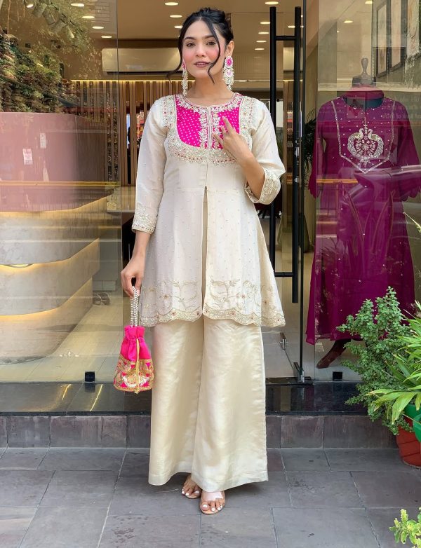 SRK 5277 Pink Mal Cotton With Embroidery Work & Bead Work Salwar Suit . Affordable Price ₹1799. Delivery 4-6 Working Days. Shop now. | Jump Suits, Salwar suit, Casual Suits, Creative suits, Designer Suits, Palazzo Suits, Party Wear Suits, Patiala Suits, Straight Suits