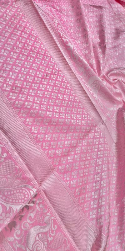 KP 3016 Pink Color Soft Lichi Silk Perfect for Wedding, Party, Makar Sankranti, Pooja, Bridal Wear Cloth. Saree. Introductory Price ₹1399. Delivery 4-6 Wo | Sarees, Bollywood Sarees, Creative Sarees, Designer Sarees, Embroidered Sarees, Ethnic Saree, Modern Digital sarees, Party Wear Sarees