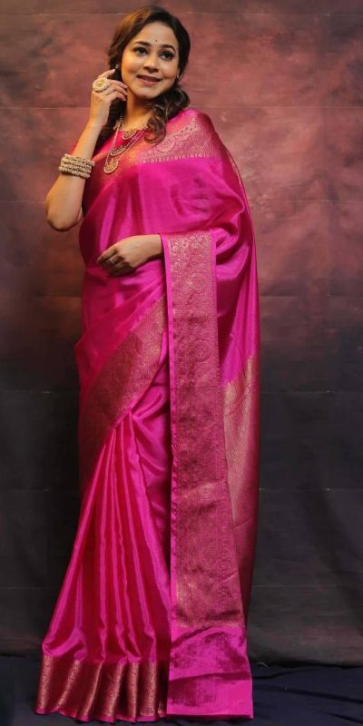 KP 6009 Pink Color Soft Lichi Silk With Lace Border & Lace Work. Now Saree at just ₹1349. Delivery 4-6 Working Days. Shop now. | Sarees, Bollywood Sarees, Creative Sarees, Designer Sarees, Embroidered Sarees, Ethnic Saree, Modern Digital sarees, Party Wear Sarees