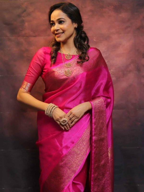 KP 6009 Pink Color Soft Lichi Silk With Lace Border & Lace Work. Now Saree at just ₹1349. Delivery 4-6 Working Days. Shop now. | Sarees, Bollywood Sarees, Creative Sarees, Designer Sarees, Embroidered Sarees, Ethnic Saree, Modern Digital sarees, Party Wear Sarees