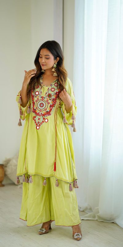 SRK 5286 Pista in Khadi Cotton Mirror Work & Embroidery Work Salwar Suit . Now at just ₹2099. Delivery 4-6 Working Days. Shop now. | Jump Suits, Salwar suit, Casual Suits, Creative suits, Designer Suits, Palazzo Suits, Party Wear Suits, Patiala Suits, Straight Suits