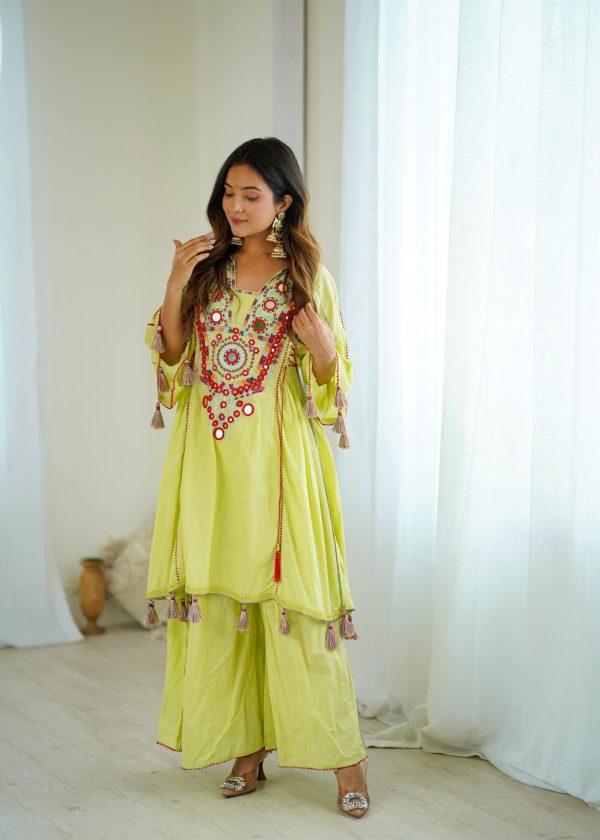 SRK 5286 Pista in Khadi Cotton Mirror Work & Embroidery Work Salwar Suit . Now at just ₹2099. Delivery 4-6 Working Days. Shop now. | Jump Suits, Salwar suit, Casual Suits, Creative suits, Designer Suits, Palazzo Suits, Party Wear Suits, Patiala Suits, Straight Suits