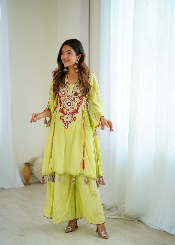 SRK 5286 Pista in Khadi Cotton Mirror Work & Embroidery Work Salwar Suit . Now at just ₹2099. Delivery 4-6 Working Days. Shop now. | Jump Suits, Salwar suit, Casual Suits, Creative suits, Designer Suits, Palazzo Suits, Party Wear Suits, Patiala Suits, Straight Suits