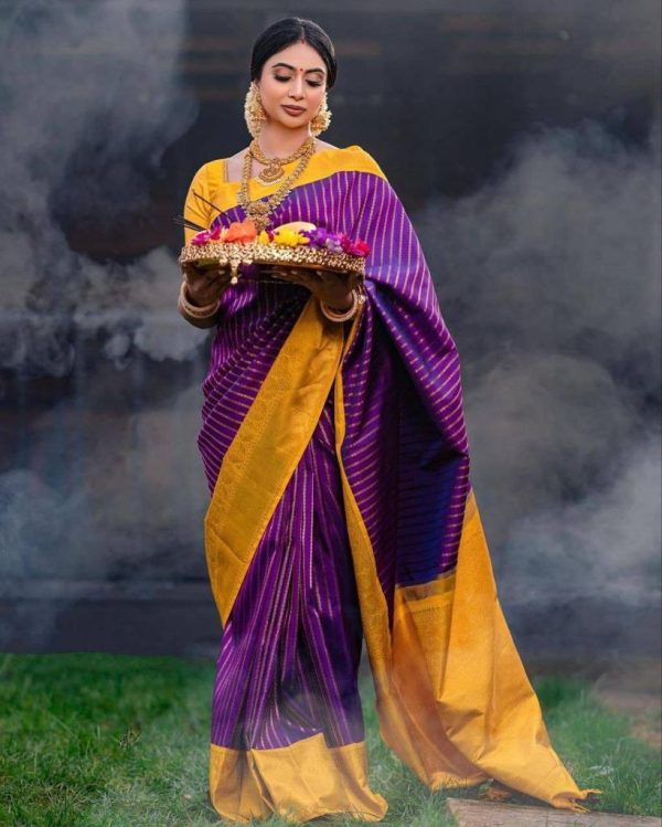 KP 5006 Purple Soft Lichi Silk Saree Perfect for Wedding, Party, Raksha Bandhan, Durga Puja, Ganesh Chaturthi . Introductory Price ₹1499. Delivery | Sarees, Bollywood Sarees, Creative Sarees, Designer Sarees, Embroidered Sarees, Ethnic Saree, Modern Digital sarees, Party Wear Sarees
