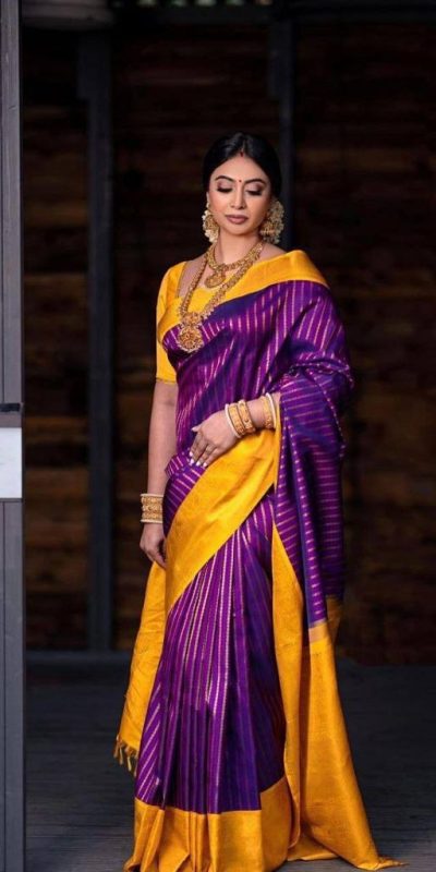 KP 5006 Purple Soft Lichi Silk Saree Perfect for Wedding, Party, Raksha Bandhan, Durga Puja, Ganesh Chaturthi . Introductory Price ₹1499. Delivery | Sarees, Bollywood Sarees, Creative Sarees, Designer Sarees, Embroidered Sarees, Ethnic Saree, Modern Digital sarees, Party Wear Sarees