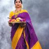 KP 5006 Purple Soft Lichi Silk Saree Perfect for Wedding, Party, Raksha Bandhan, Durga Puja, Ganesh Chaturthi . Introductory Price ₹1499. Delivery | Sarees, Bollywood Sarees, Creative Sarees, Designer Sarees, Embroidered Sarees, Ethnic Saree, Modern Digital sarees, Party Wear Sarees