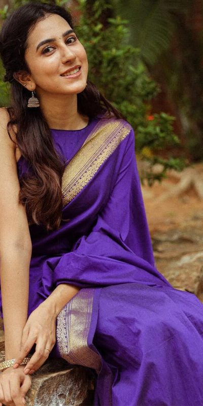 KP 6031 Purple Soft Lichi Silk Cloth Saree with Designer Work. Affordable Price ₹1349. Delivery 4-6 Working Days. Shop now. | Sarees, Bollywood Sarees, Creative Sarees, Designer Sarees, Embroidered Sarees, Ethnic Saree, Modern Digital sarees, Party Wear Sarees