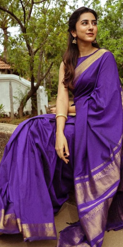 KP 6031 Purple Soft Lichi Silk Cloth Saree with Designer Work. Affordable Price ₹1349. Delivery 4-6 Working Days. Shop now. | Sarees, Bollywood Sarees, Creative Sarees, Designer Sarees, Embroidered Sarees, Ethnic Saree, Modern Digital sarees, Party Wear Sarees