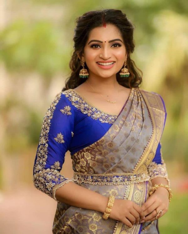 KP 3077 Purple Soft Lichi Silk Saree Perfect for Wedding, Party, Housewarming, Baby Shower, Onam . Available at ₹1599 only. Delivery 4-6 Working Da | Sarees, Bollywood Sarees, Creative Sarees, Designer Sarees, Embroidered Sarees, Ethnic Saree, Modern Digital sarees, Party Wear Sarees