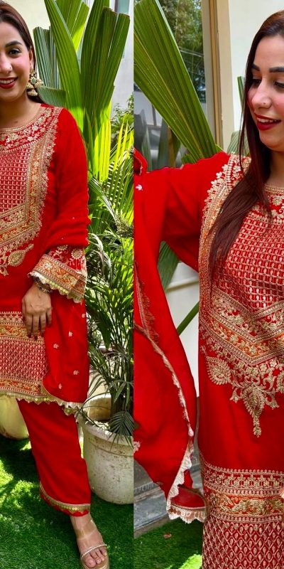 SR 1685 Red Color Heavy Faux Georgette With Embroidery Sequence Salwar Suit . Grab it for ₹2099. Delivery 4-6 Working Days. | Jump Suits, Tops & Bottoms, Track Suits, Salwar suit, Casual Suits, Creative suits, Designer Suits, Palazzo Suits, Party Wear Suits, Patiala Suits, Straight Suits, Trendy Wear
