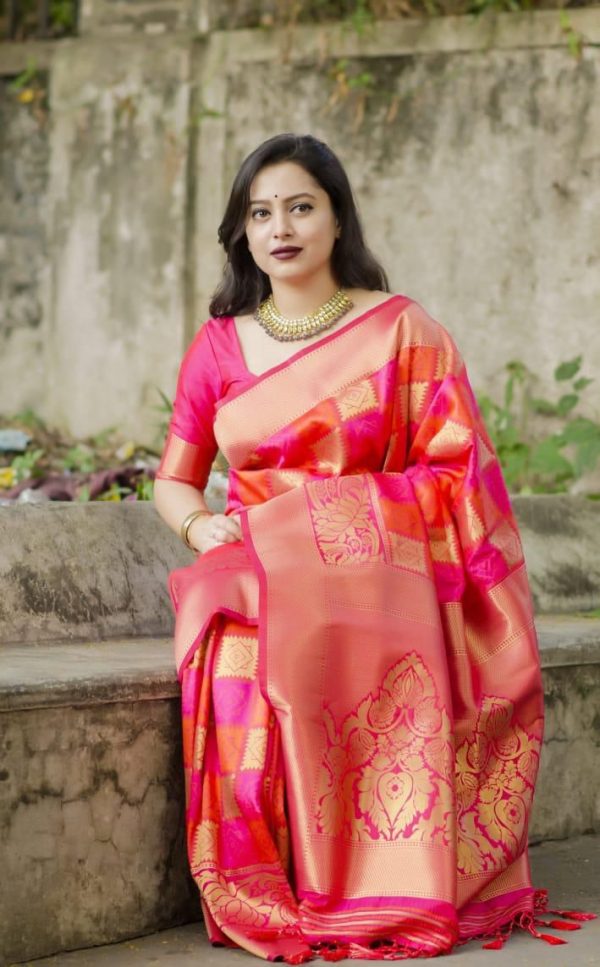 KP 1014 Red Soft Lichi Silk With Designer Work Saree . Wedding, Party, Festive, Events, Best Price ₹1499. Delivery 4-6 Working Days. Shop now. | Sarees, Bollywood Sarees, Creative Sarees, Designer Sarees, Embroidered Sarees, Ethnic Saree, Modern Digital sarees, Party Wear Sarees
