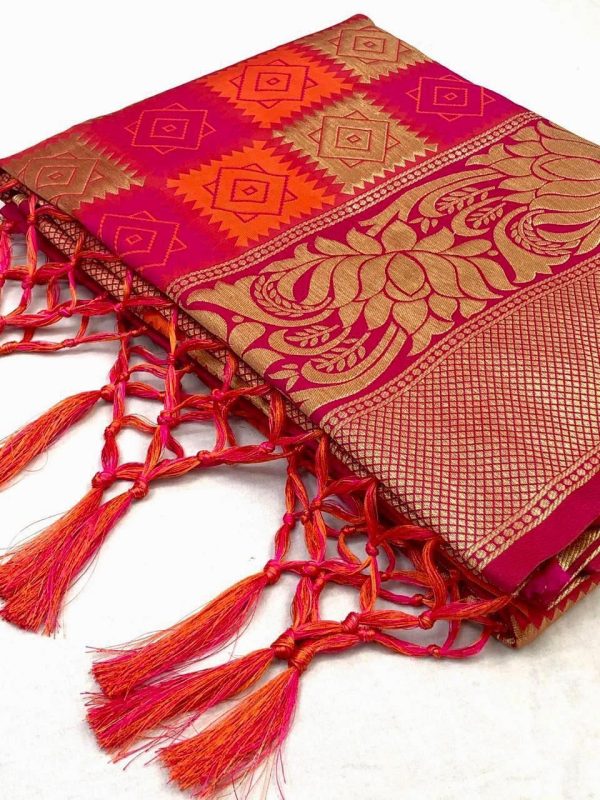 KP 1014 Red Soft Lichi Silk With Designer Work Saree . Wedding, Party, Festive, Events, Best Price ₹1499. Delivery 4-6 Working Days. Shop now. | Sarees, Bollywood Sarees, Creative Sarees, Designer Sarees, Embroidered Sarees, Ethnic Saree, Modern Digital sarees, Party Wear Sarees