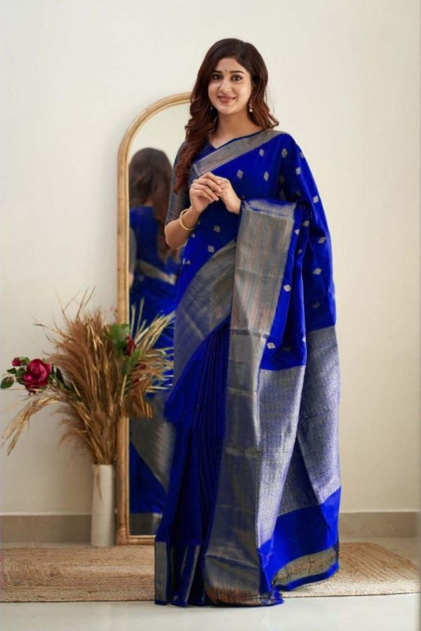 KP 5088 Royal Blue Soft Lichi Silk Cloth Saree With Lace Border & Lace Work. Best Price ₹1349. Delivery 4-6 Working Days. Shop now. | Sarees, Bollywood Sarees, Creative Sarees, Designer Sarees, Embroidered Sarees, Ethnic Saree, Modern Digital sarees, Party Wear Sarees